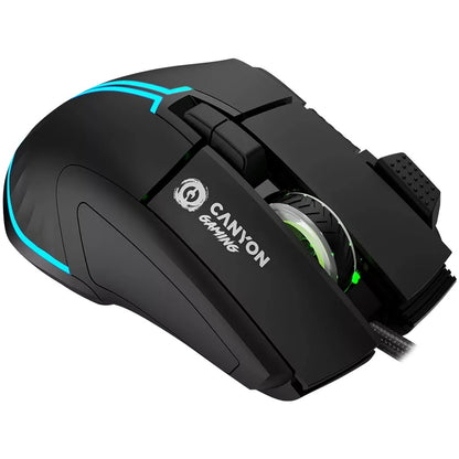 Canyon Gaming Mouse Fortnax GM-636 20000 DPI/RGB/9 Keys bk retail