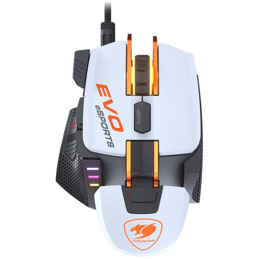 COUGAR Gaming Maus 700M EVO eSports.Kabel.Weiß/Schwarz