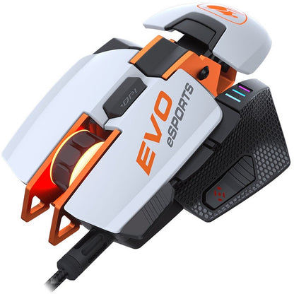 COUGAR Gaming Maus 700M EVO eSports.Kabel.Weiß/Schwarz