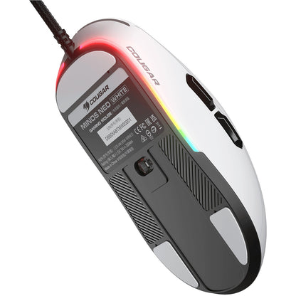 COUGAR Gaming Maus Minos Neo. Kabelgebunden. Weiß
