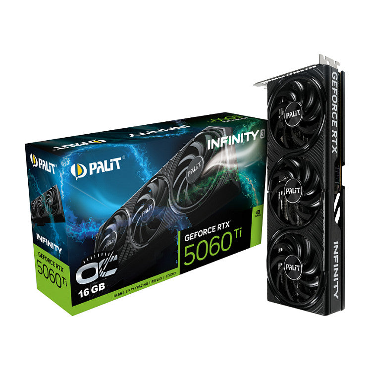 RTX 5060 Ti Palit Infinity 3 OC 16GB GDDR7 3 Fan
