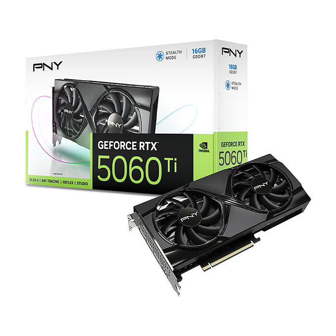 RTX 5060 TI 16GB PNY VERTO Dual Fan GDDR7