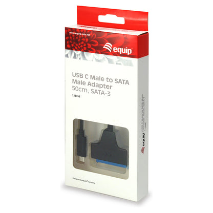 Equip Adapter USB-C -> SATA Kabel -5Gbs 0.50m sw