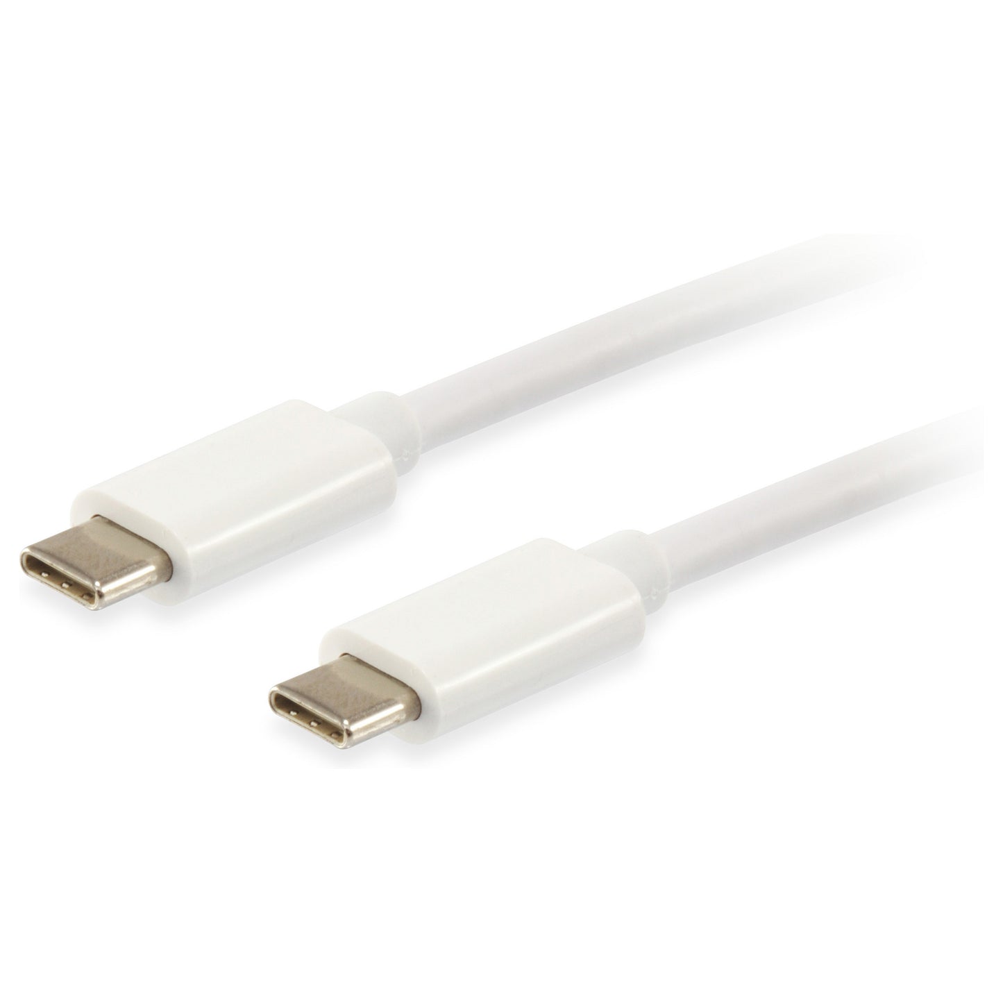 Equip Kabel USB-C 3.2 -> C Plat. St/St 2.00m 3A 4K/60Hz ws Polybeutel