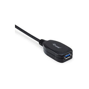 Equip Kabel USB-A 3.0 -> A Verl. St/Bu 5.00m 5Gbps akt.sw