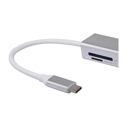 Equip Adapter USB-C -> HDMI.2xUSB3.0.SD 4K30Hz 0.15m sw
