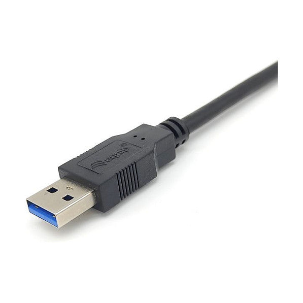 Equip Kabel USB-A 3.2 -> C St/St 2.00m 3A/20V sw