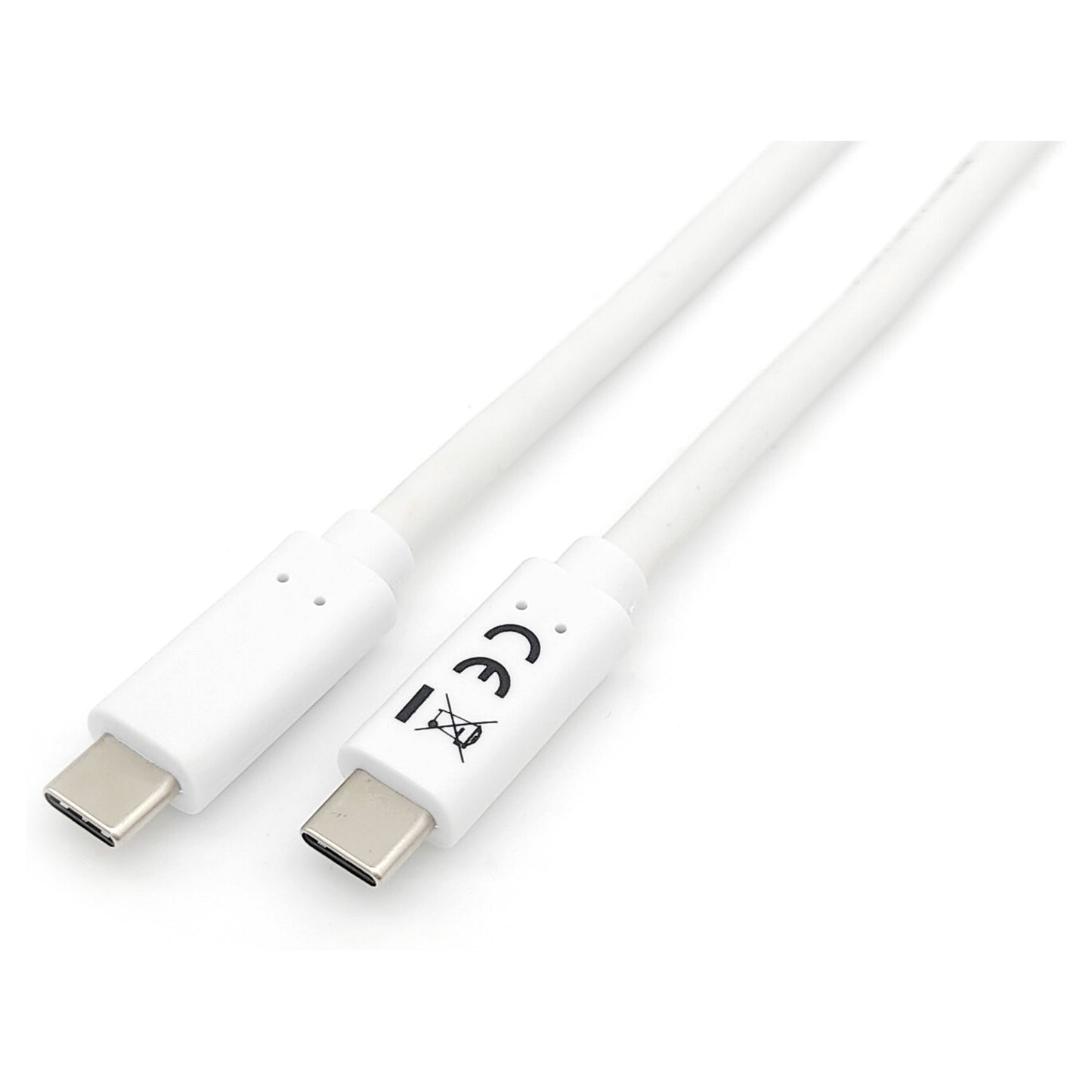 Equip Kabel USB-C 3.2 -> C St/St 2.00m 3A/20V ws
