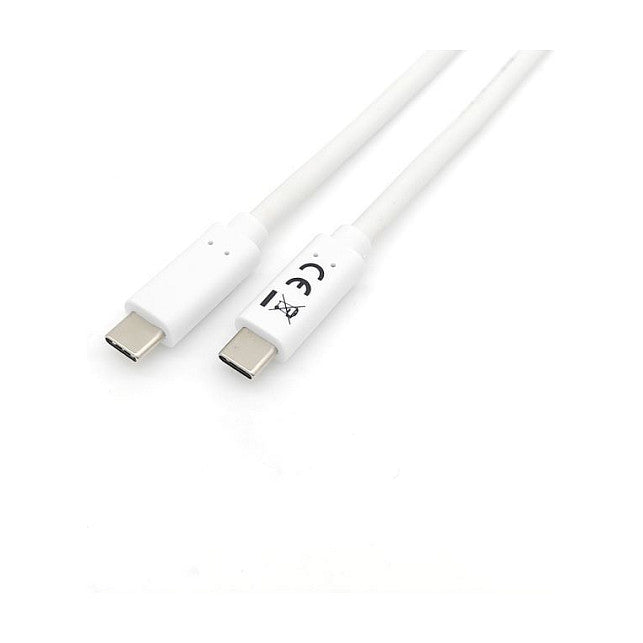 Equip Kabel USB-C 3.2 -> C St/St 2.00m 3A/20V ws