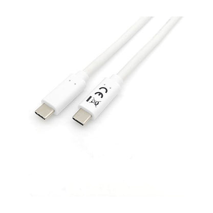 Equip Kabel USB-C 3.2 -> C St/St 2.00m 3A/20V ws