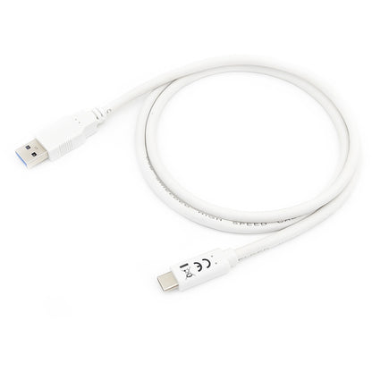 Equip Kabel USB-A 3.2 -> C St/St 2.00m 3A/20V ws