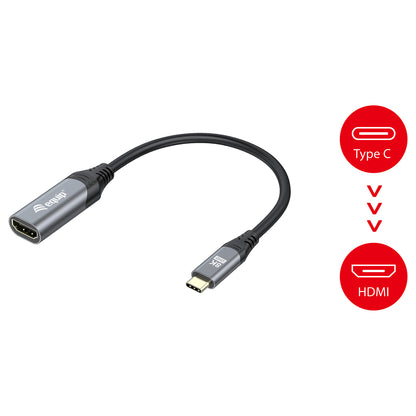 Equip Adapter USB-C -> HDMI 2.1 8K60Hz 0.15m gr