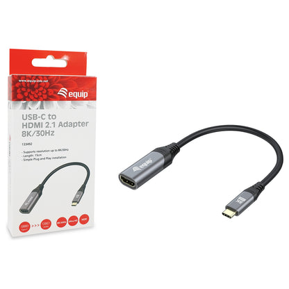 Equip Adapter USB-C -> HDMI 2.1 8K60Hz 0.15m gr