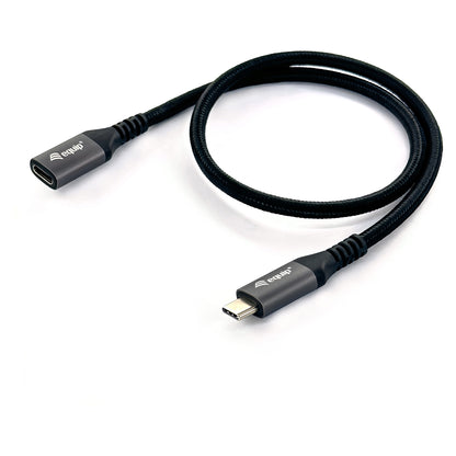 Equip Kabel USB-C 3.2 -> C Verl. St/Bu 0.50m 5A 4K/60Hz sw