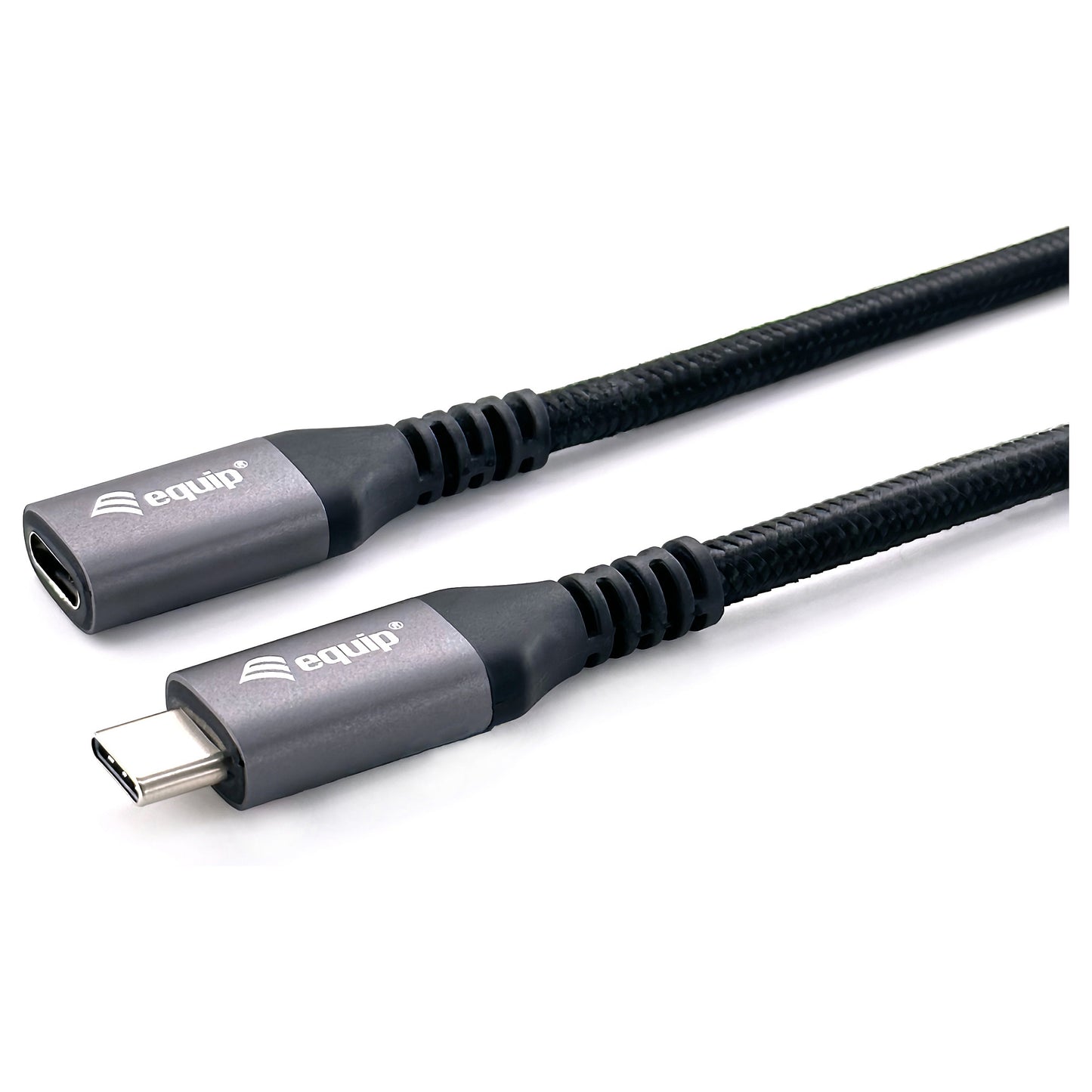 Equip Kabel USB-C 3.2 -> C Verl. St/Bu 0.50m 5A 4K/60Hz sw