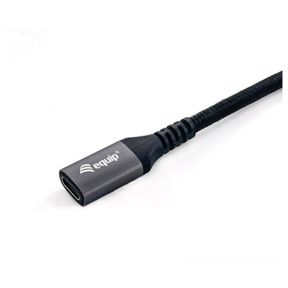 Equip Kabel USB-C 3.2 -> C Verl. St/Bu 0.50m 5A 4K/60Hz sw