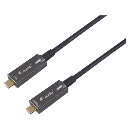 Equip Kabel USB-C 3.2 -> C St/St 10.00m 3A 4K/60Hz sw