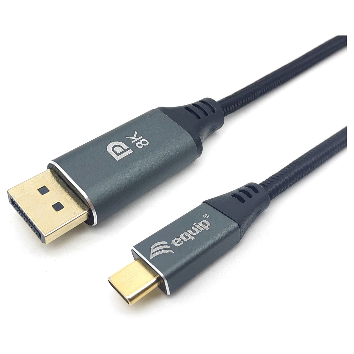 Equip Adapter USB-C -> DisplayPort 8K60Hz 1.00m sw