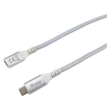 Equip Kabel USB-C 3.2 -> C Verl. St/Bu 1.00m 5A 4K/60Hz ws