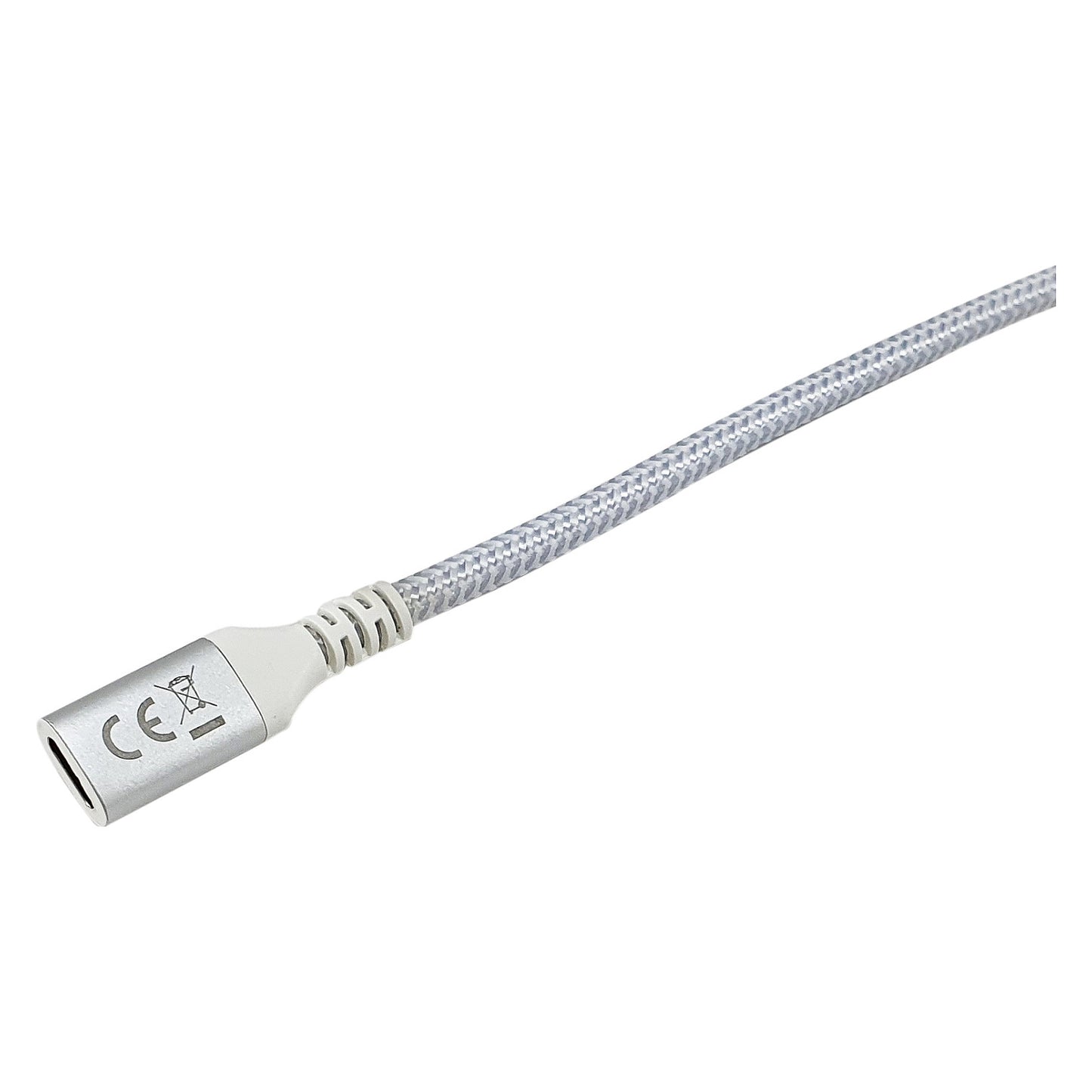 Equip Kabel USB-C 3.2 -> C Verl. St/Bu 1.00m 5A 4K/60Hz ws