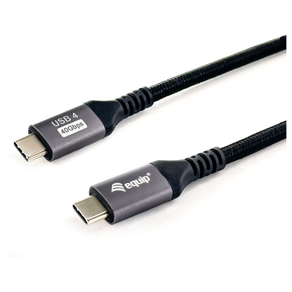 Equip Kabel USB-C 4.0 -> C St/St 2.00m 5A 8K/60Hz sw