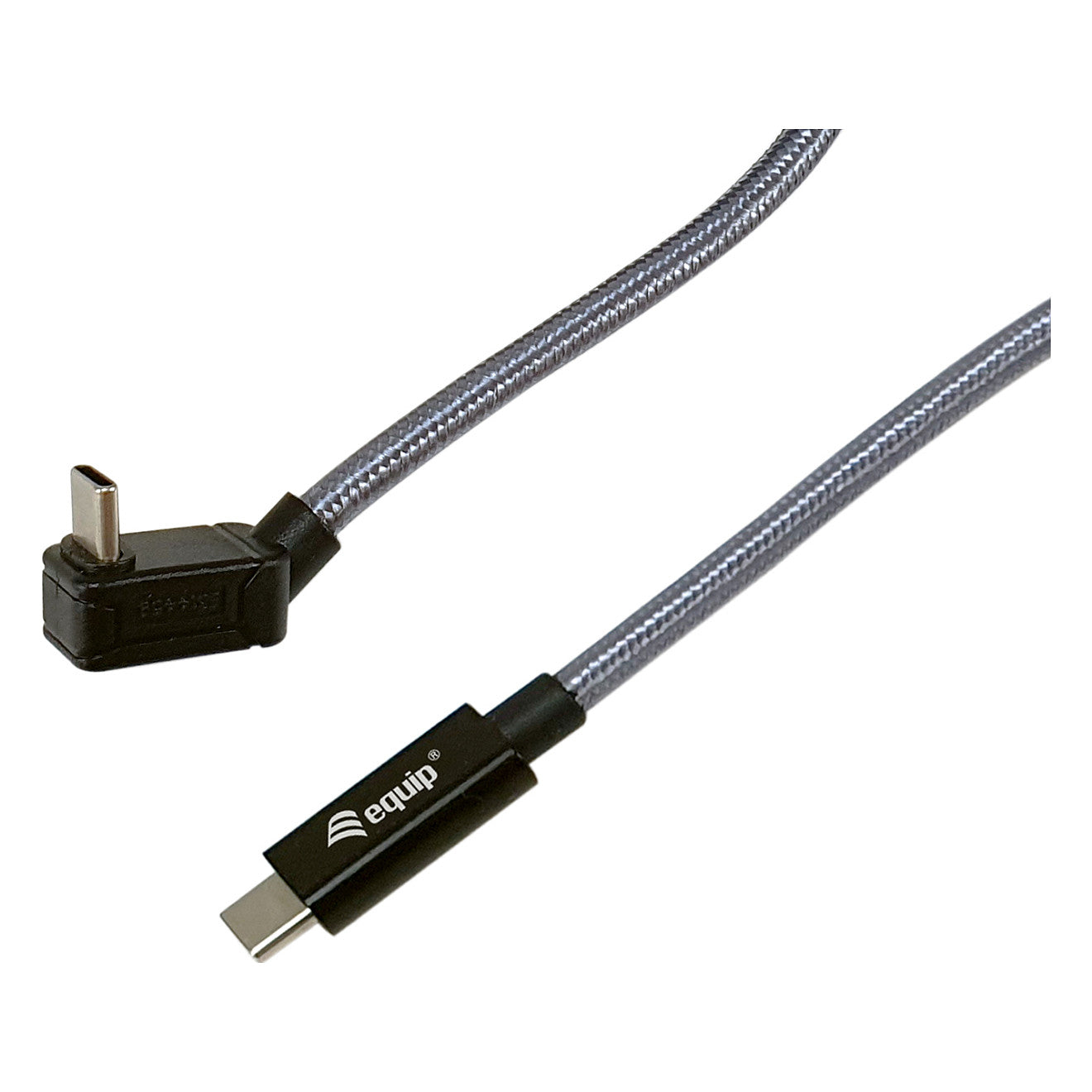 Equip Kabel USB-C 3.0 -> C wink. St/St 2.00m 5A 4K/60Hz sw