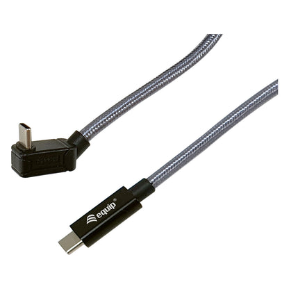 Equip Kabel USB-C 3.0 -> C wink. St/St 2.00m 5A 4K/60Hz sw