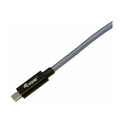 Equip Kabel USB-C 3.0 -> C wink. St/St 2.00m 5A 4K/60Hz sw