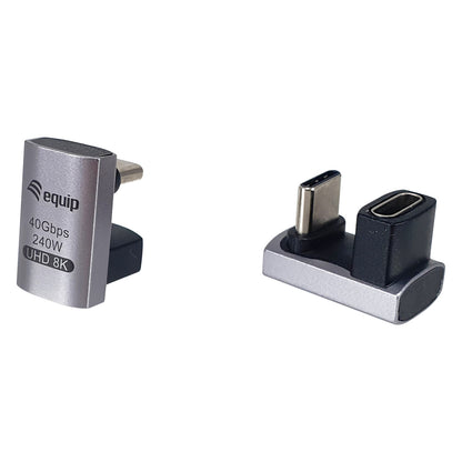 Equip Adapter USB 4.0 -> USB-C 40Gbps. 240W PD. 2er-Pack gr