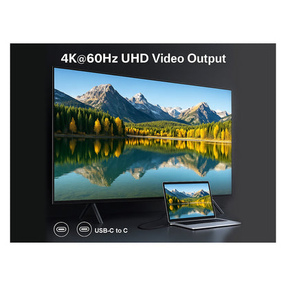 Equip Kabel USB-C 3.2 -> C/A St/St 1.00m 20Gbps schwarz