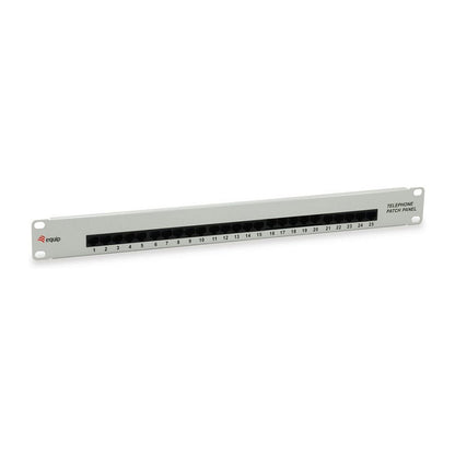 Equip Patchpanel 25x RJ45 Cat3 19" UTP 1HE ISDN hellgrau