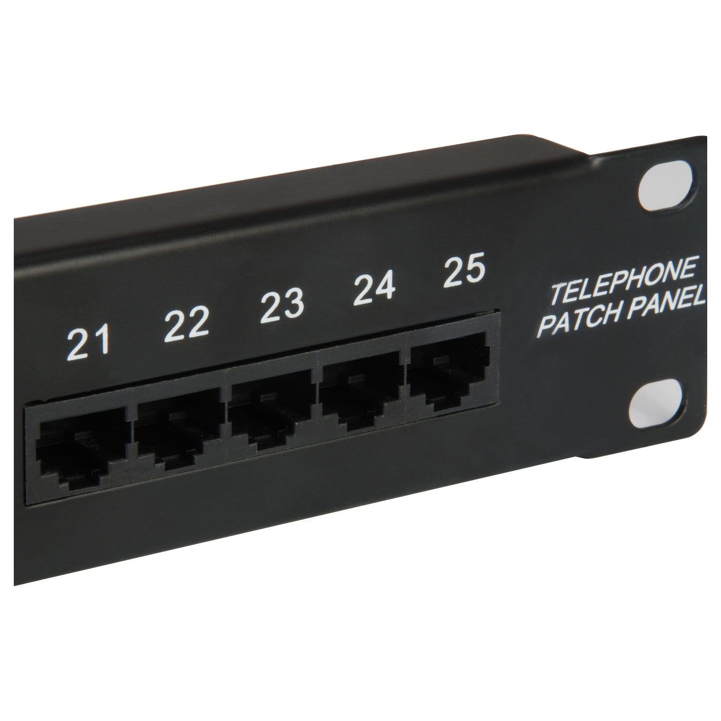 Equip Patchpanel 25x RJ45 Cat3 19" UTP 1HE ISDN schwarz