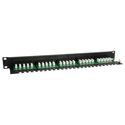 Equip Patchpanel 25x RJ45 Cat3 19" UTP 1HE ISDN schwarz
