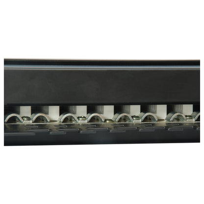 Equip Patchpanel 24x RJ45 Cat6 19" FTP 1HE ISO/IEC schwarz