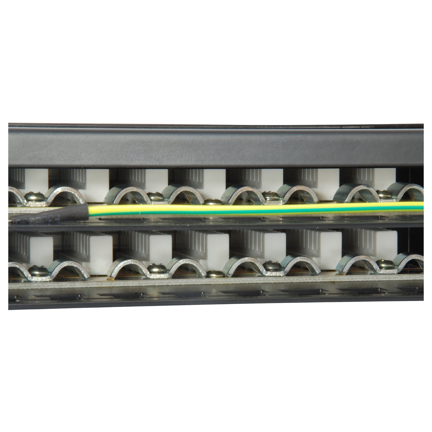 Equip Patchpanel 48x RJ45 Cat6 19" FTP 1HE ISO/IEC schwarz