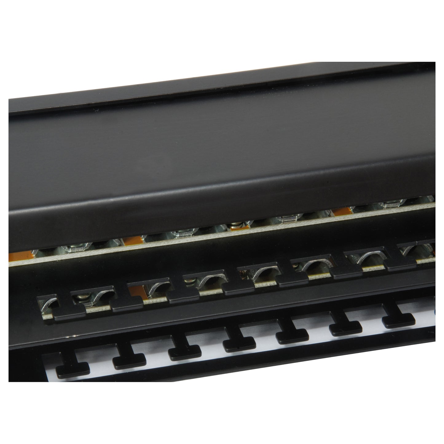 Equip Patchpanel 48x RJ45 Cat6 19" FTP 1HE ISO/IEC schwarz