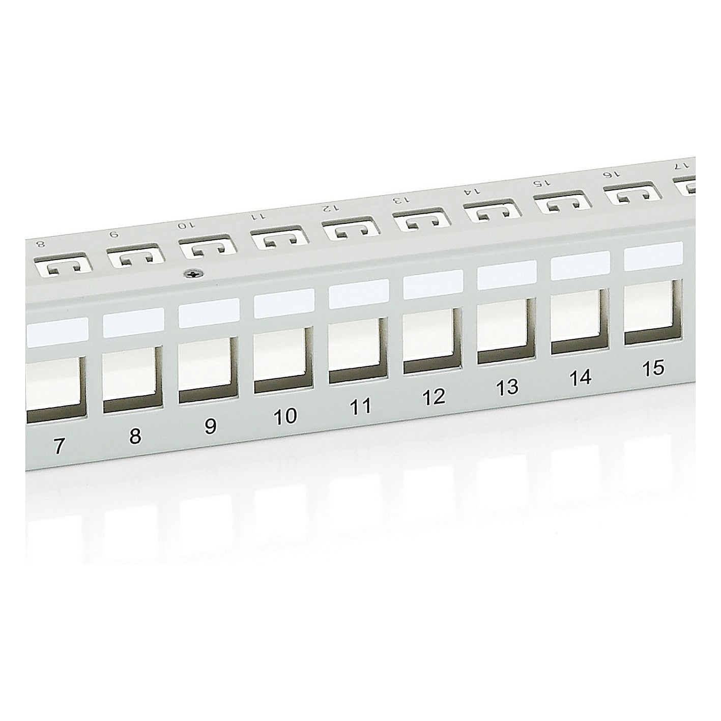 Equip Patchpanel 24x Cat6 19" FTP 1HE Keystone Montage gr