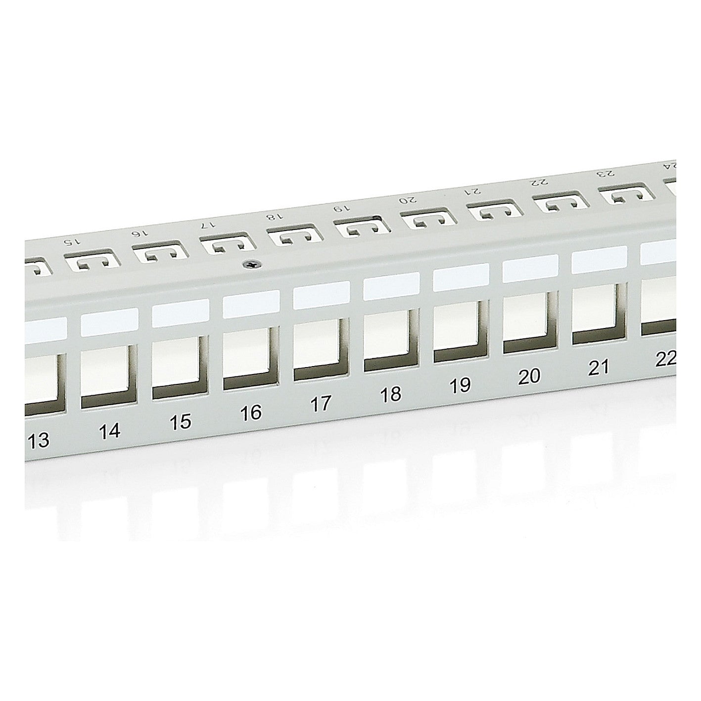 Equip Patchpanel 24x Cat6 19" FTP 1HE Keystone Montage gr