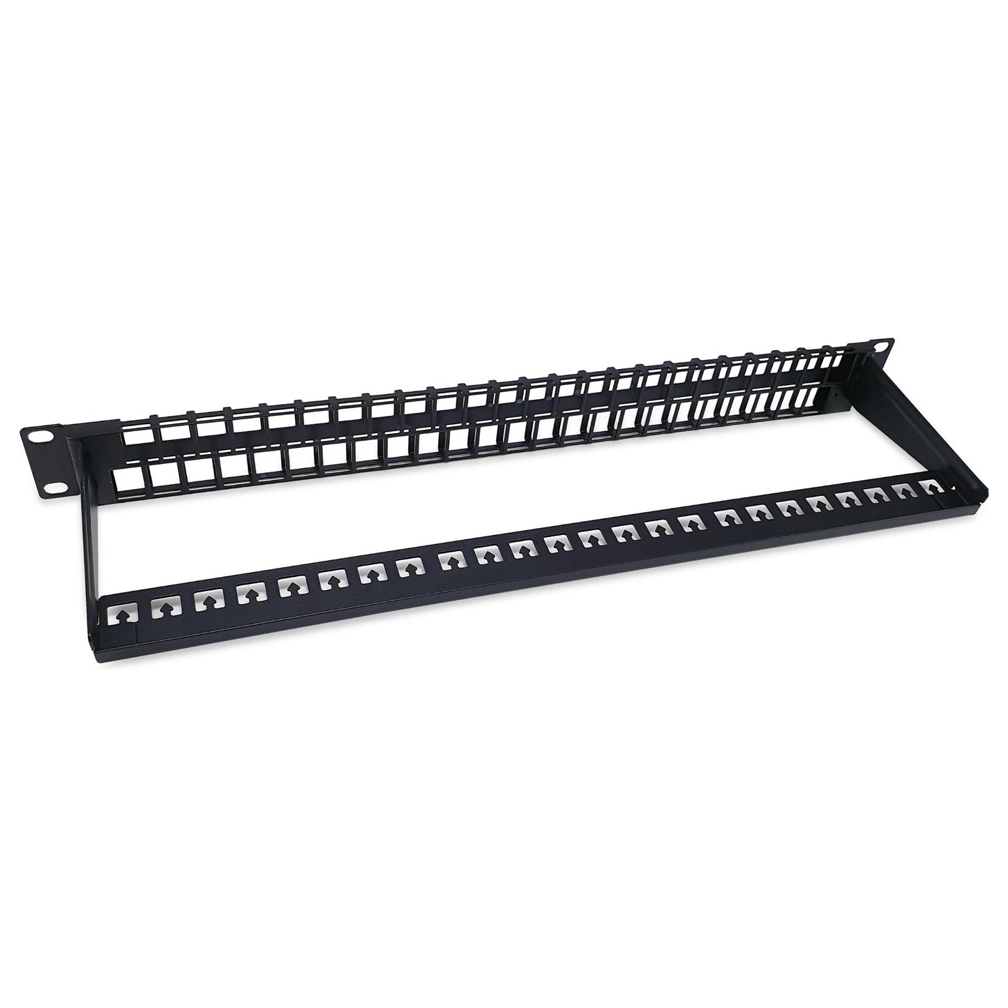 Equip Patchpanel 48x Cat6 19" UTP 1HE Keystone Montage sw