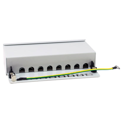 Equip Patchpanel 8x RJ45 Cat6A FTP 1HE Keystone Montage gr