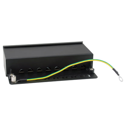 Equip Patchpanel 8x RJ45 Cat6A FTP 1HE Premium schwarz