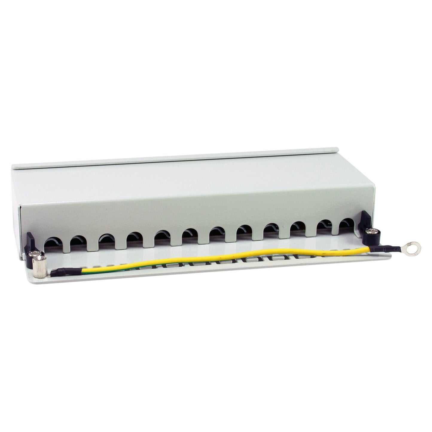 Equip Patchpanel 12x RJ45 Cat6A FTP 1HE Premium hellgrau