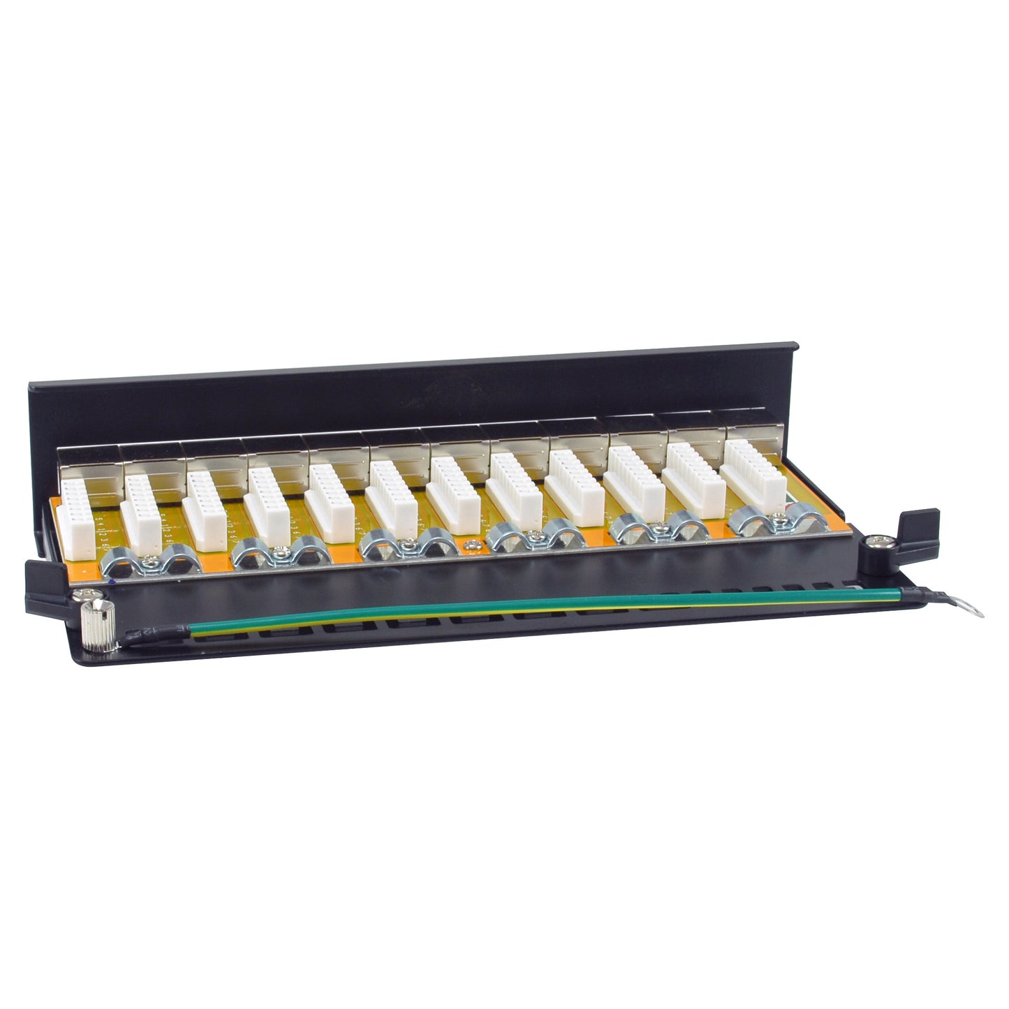 Equip Patchpanel 12x RJ45 Cat6A FTP 1HE Premium schwarz