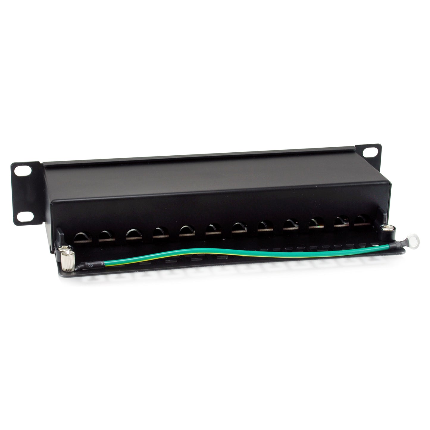 Equip Patchpanel 12x RJ45 Cat6A 10" FTP 1HE Premium schwarz
