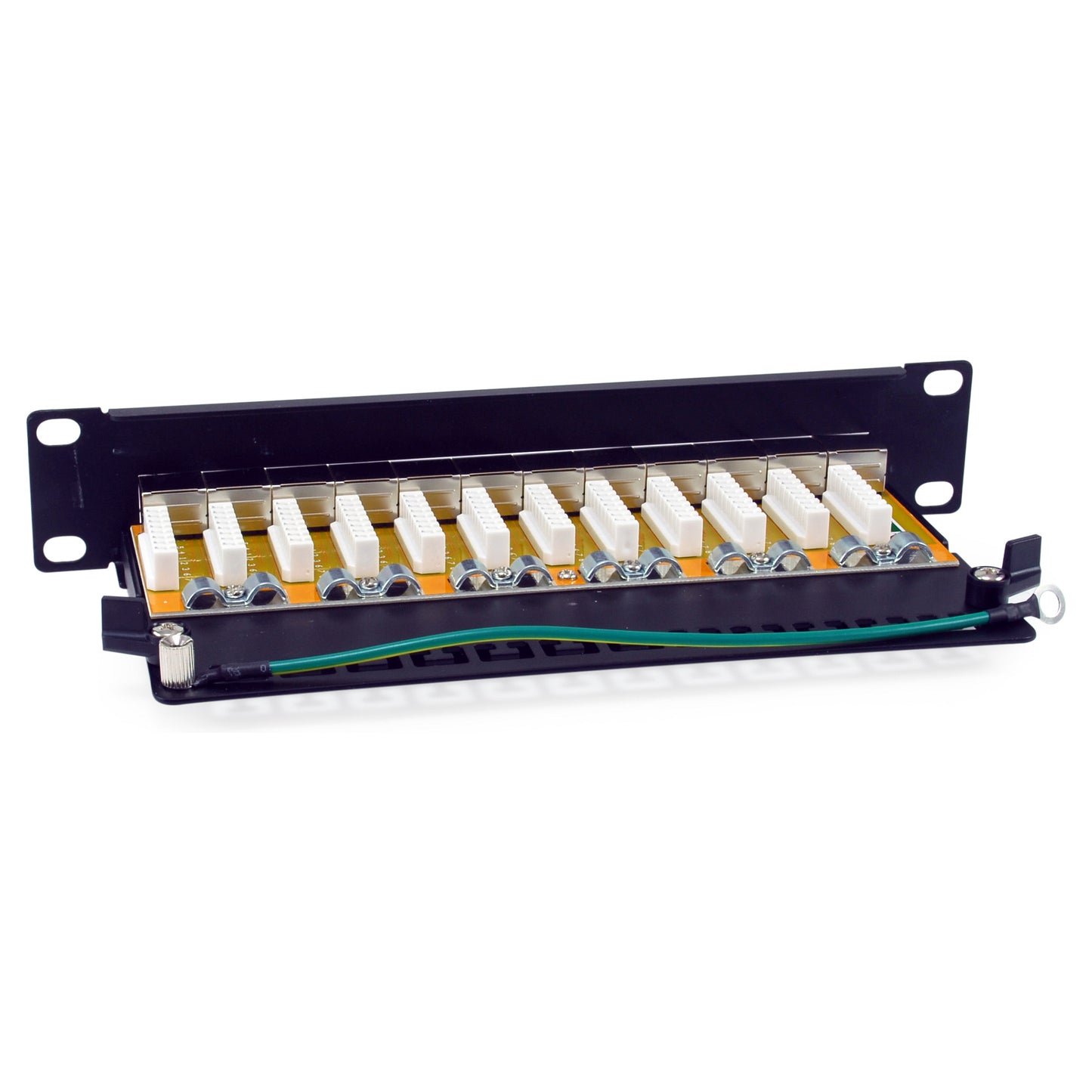 Equip Patchpanel 12x RJ45 Cat6A 10" FTP 1HE Premium schwarz