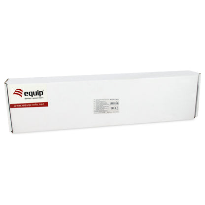Equip Patchpanel 48x RJ45 Cat6A 19" FTP 1HE Premium hellgrau