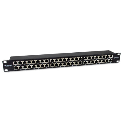 Equip Patchpanel 48x RJ45 Cat6A 19" FTP 1HE Premium schwarz