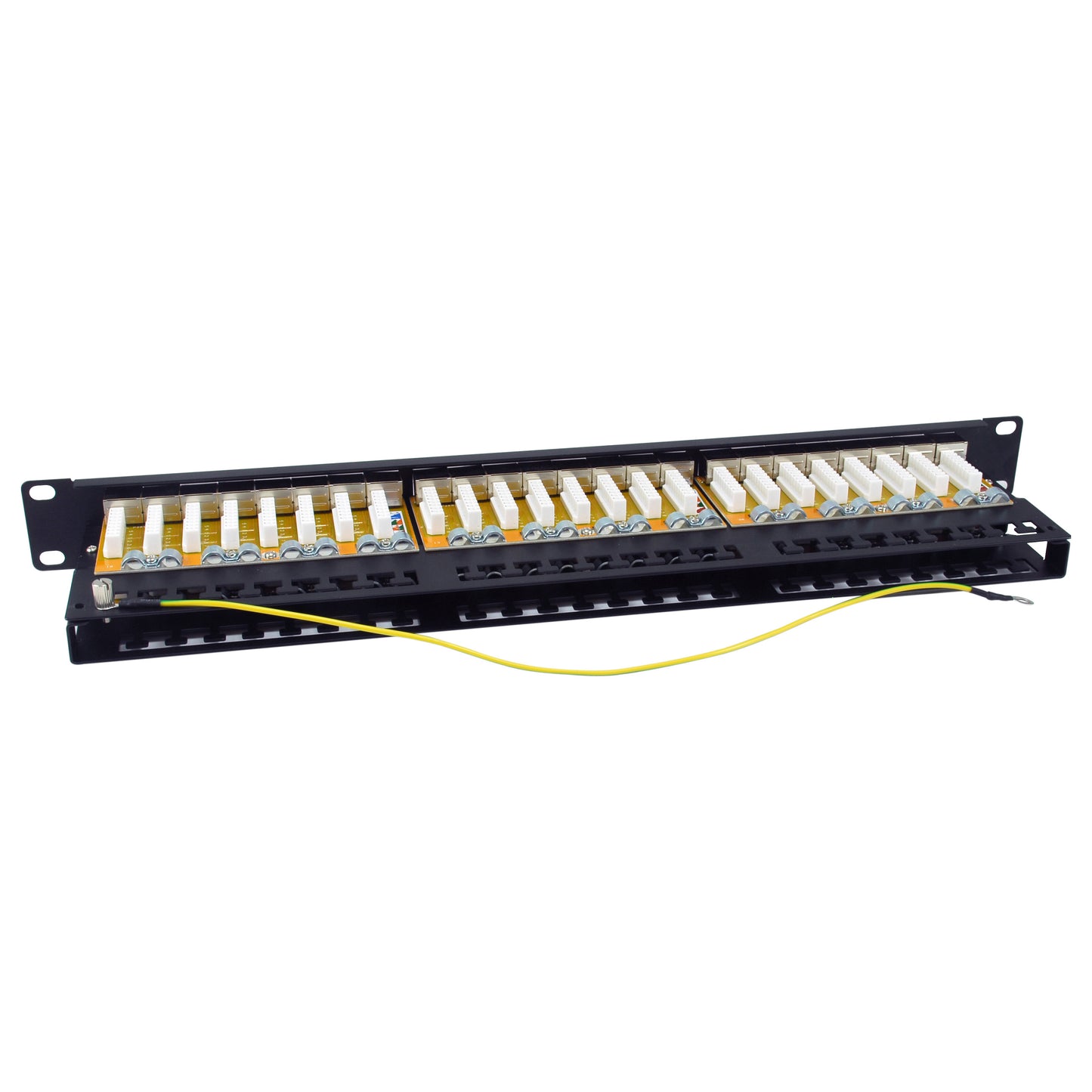 Equip Patchpanel 48x RJ45 Cat6A 19" FTP 1HE Premium schwarz