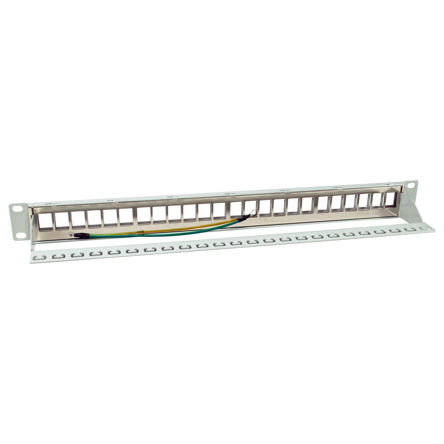 Equip Patchpanel 24x Cat6A 19" FTP 1HE Keystone Montage ws