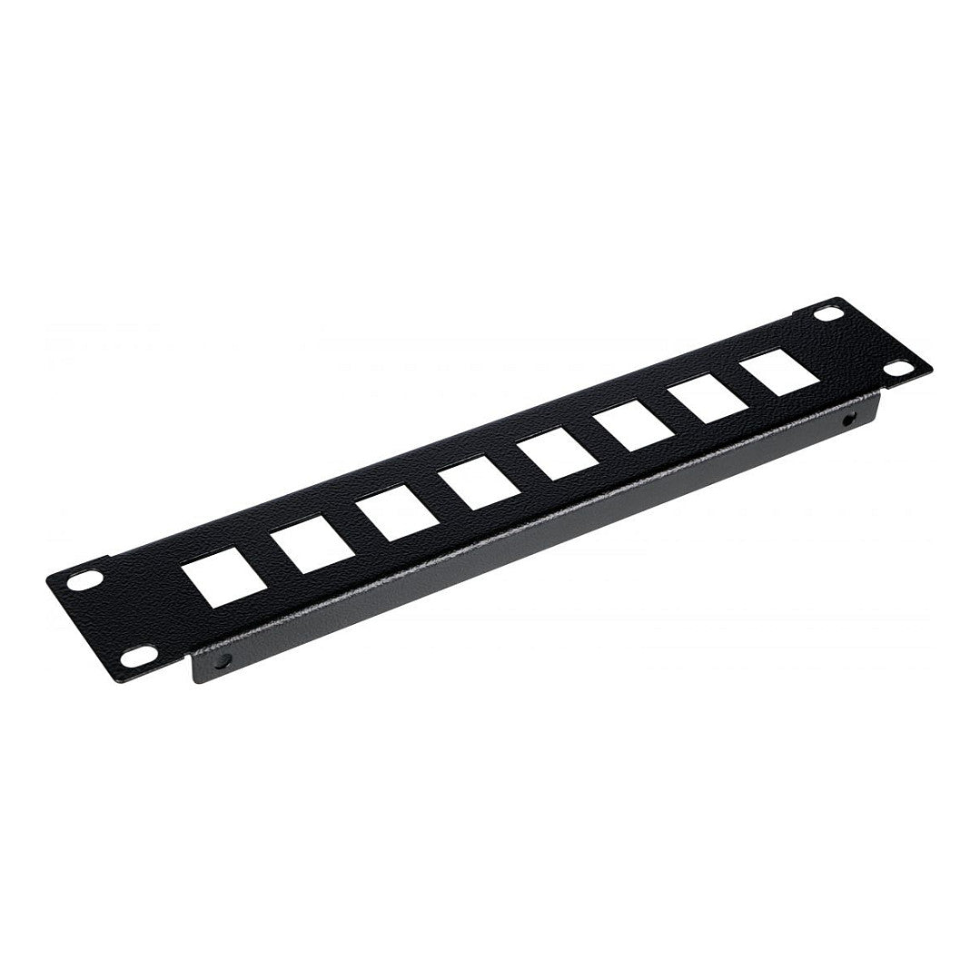 Equip Patchpanel 10" mit Keystone Montage 1U. schwarz